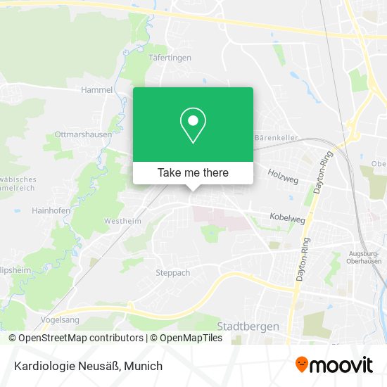 Kardiologie Neusäß map