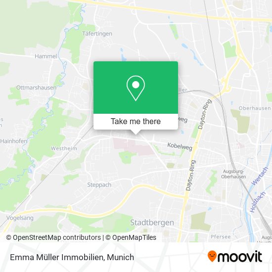 Emma Müller Immobilien map