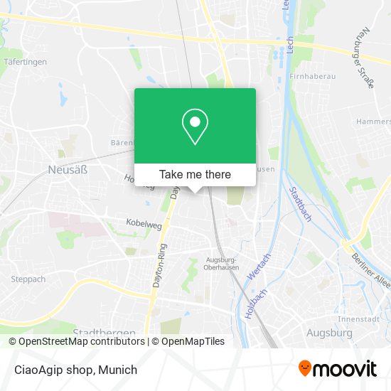 CiaoAgip shop map