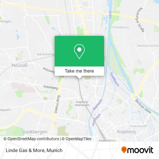 Linde Gas & More map