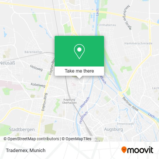 Карта Trademex