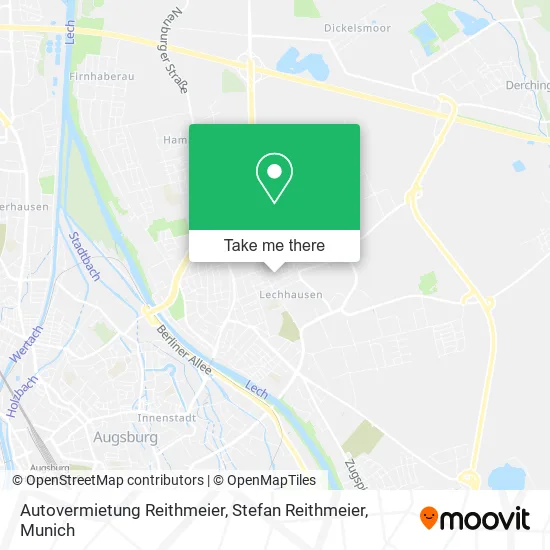 Карта Autovermietung Reithmeier, Stefan Reithmeier