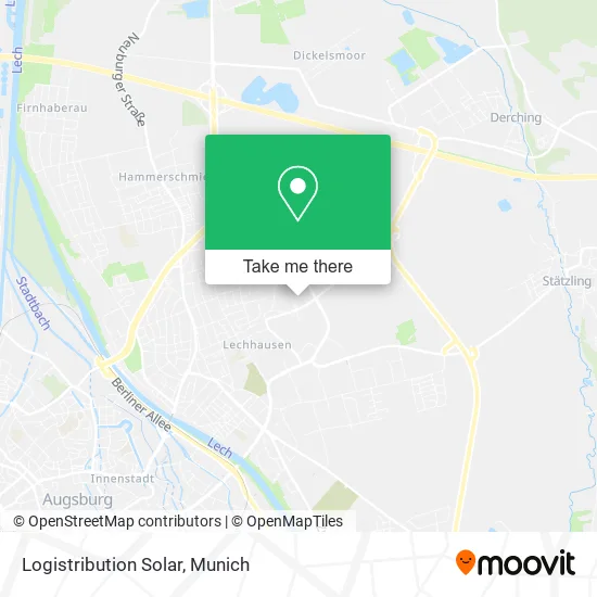 Карта Logistribution Solar