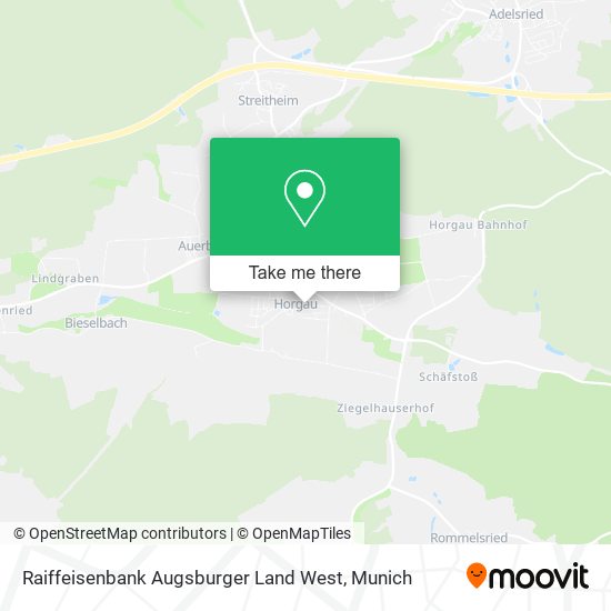 Raiffeisenbank Augsburger Land West map