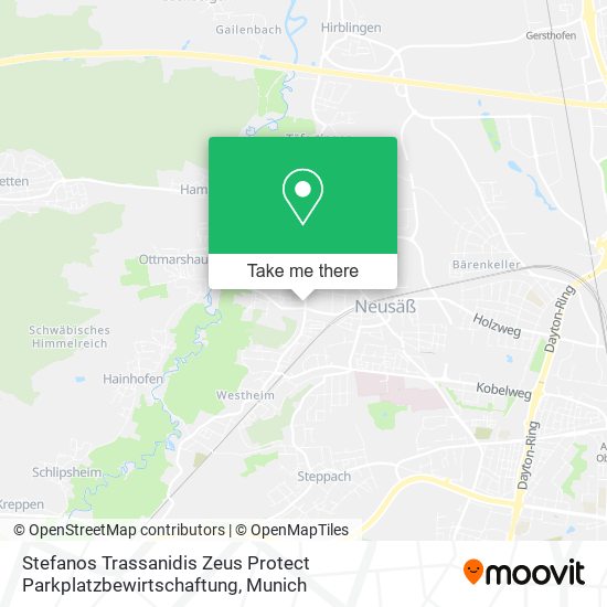 Stefanos Trassanidis Zeus Protect Parkplatzbewirtschaftung map