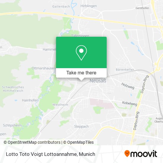 Lotto Toto Voigt Lottoannahme map