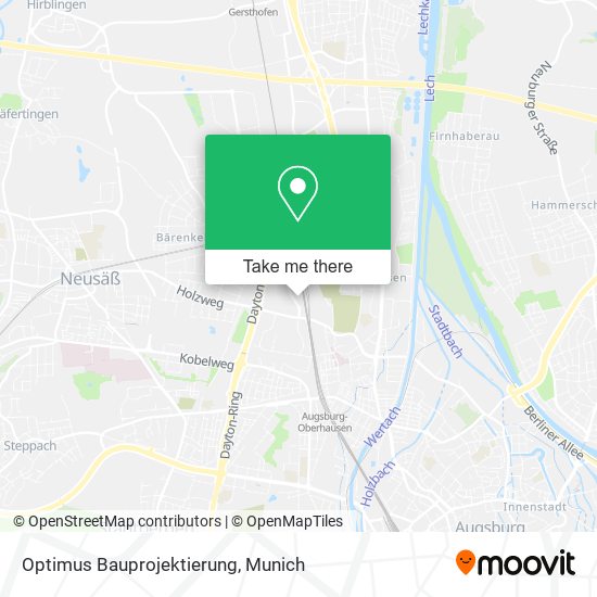 Optimus Bauprojektierung map