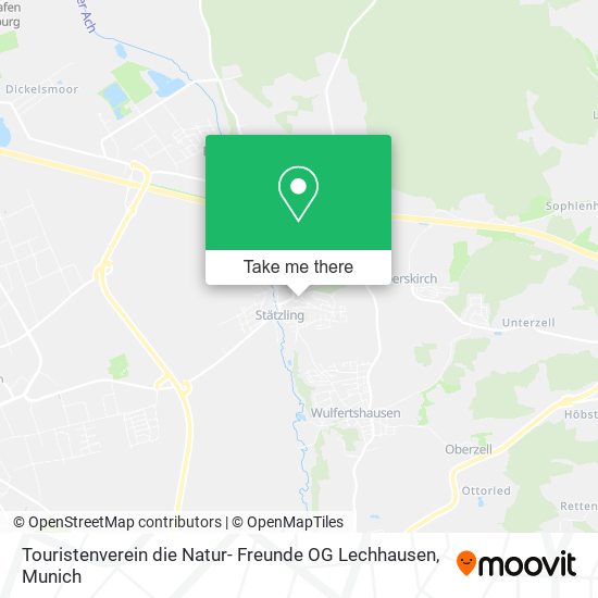 Touristenverein die Natur- Freunde OG Lechhausen map