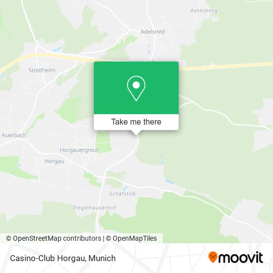 Casino-Club Horgau map