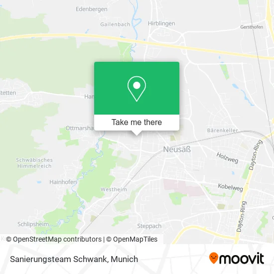 Карта Sanierungsteam Schwank