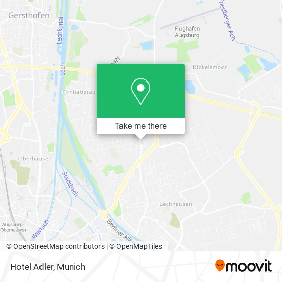 Карта Hotel Adler