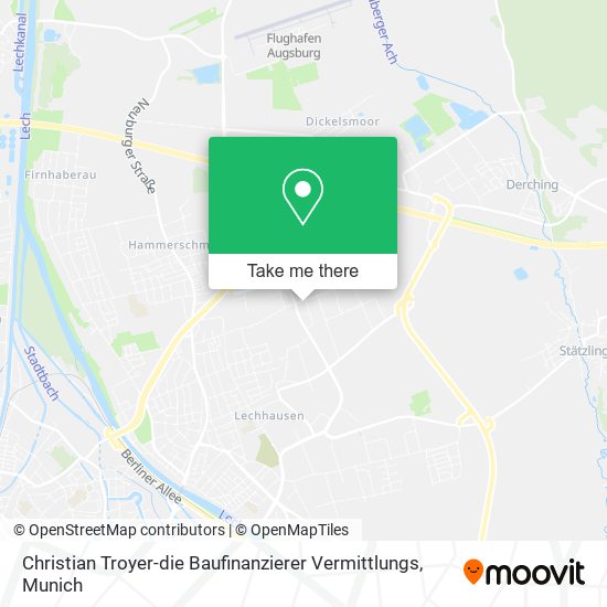 Christian Troyer-die Baufinanzierer Vermittlungs map