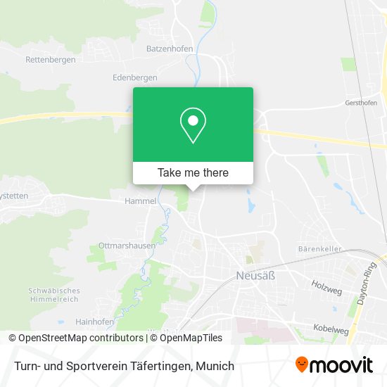 Turn- und Sportverein Täfertingen map