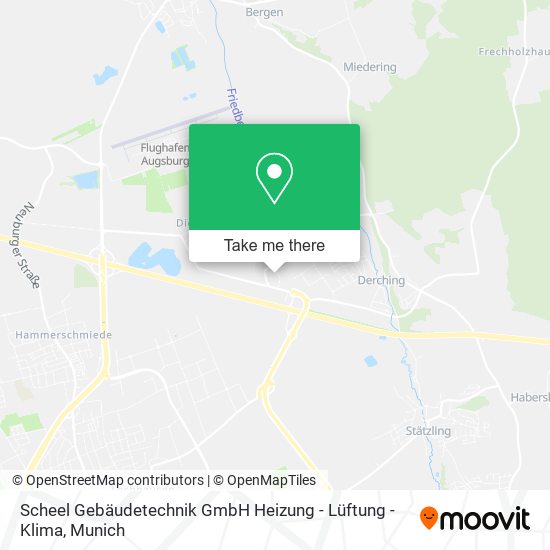 Карта Scheel Gebäudetechnik GmbH Heizung - Lüftung - Klima