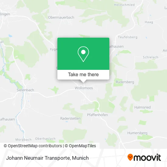 Карта Johann Neumair Transporte
