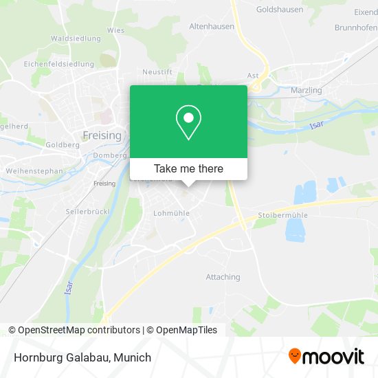Hornburg Galabau map