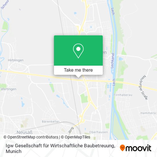 Igw Gesellschaft für Wirtschaftliche Baubetreuung map