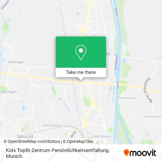 Kids Topfit-Zentrum Persönlichkeitsentfaltung map