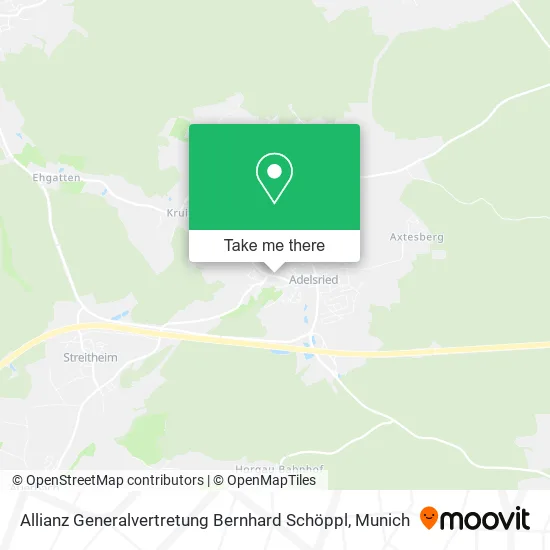 Карта Allianz Generalvertretung Bernhard Schöppl