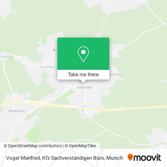 Vogel Manfred, Kfz Sachverständigen Büro map