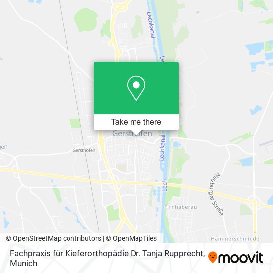 Fachpraxis für Kieferorthopädie Dr. Tanja Rupprecht map