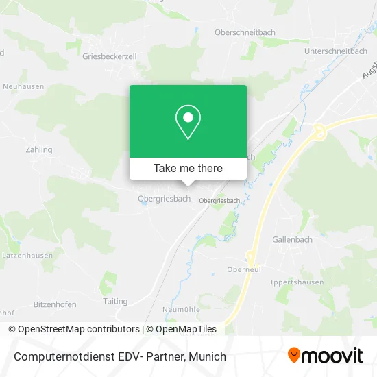 Карта Computernotdienst EDV- Partner