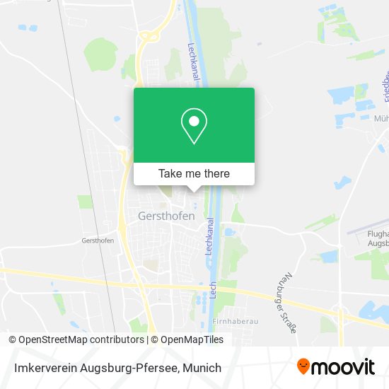 Imkerverein Augsburg-Pfersee map