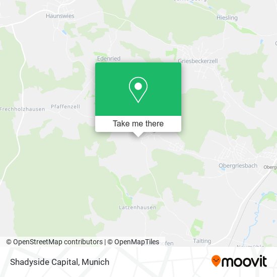 Shadyside Capital map