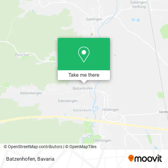 Карта Batzenhofen