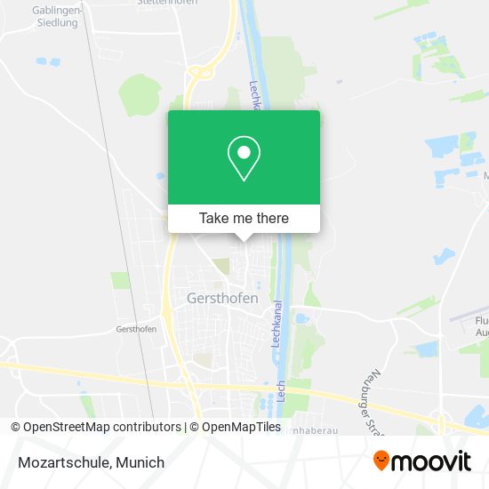 Mozartschule map