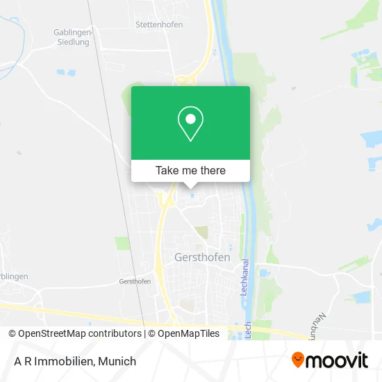 A R Immobilien map