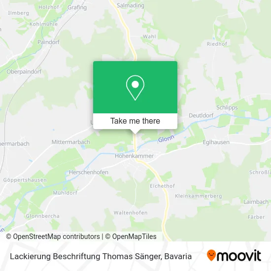 Карта Lackierung Beschriftung Thomas Sänger