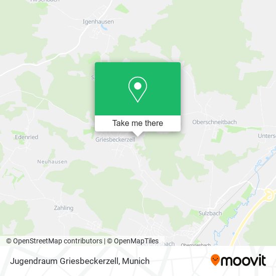 Jugendraum Griesbeckerzell map