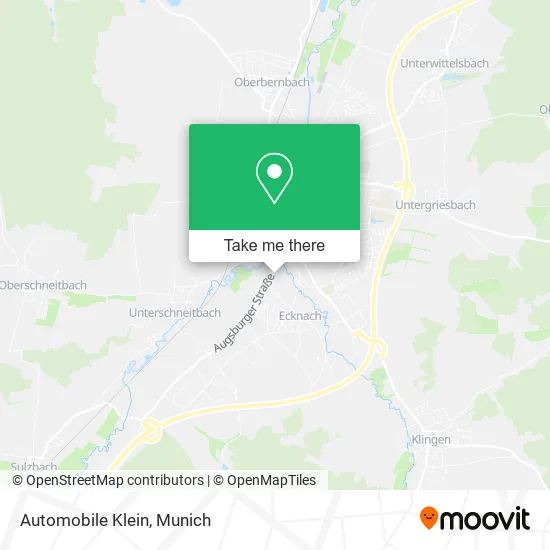 Карта Automobile Klein