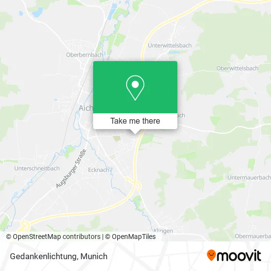 Карта Gedankenlichtung