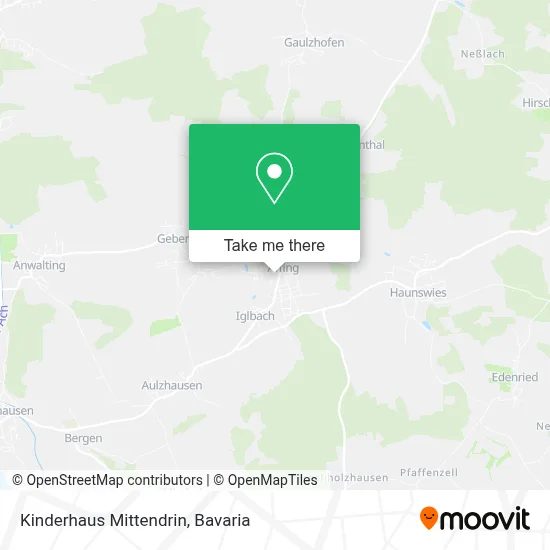 Kinderhaus Mittendrin map