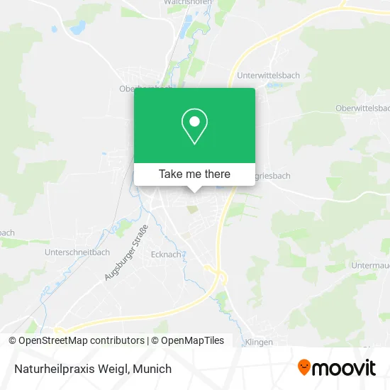 Naturheilpraxis Weigl map