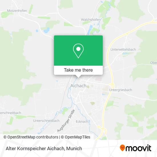 Карта Alter Kornspeicher Aichach