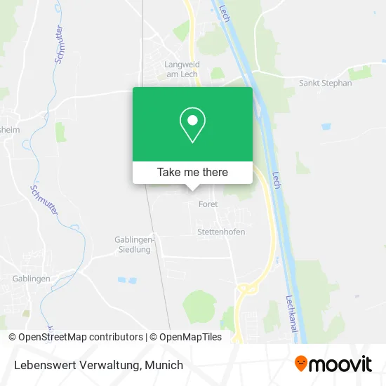 Карта Lebenswert Verwaltung