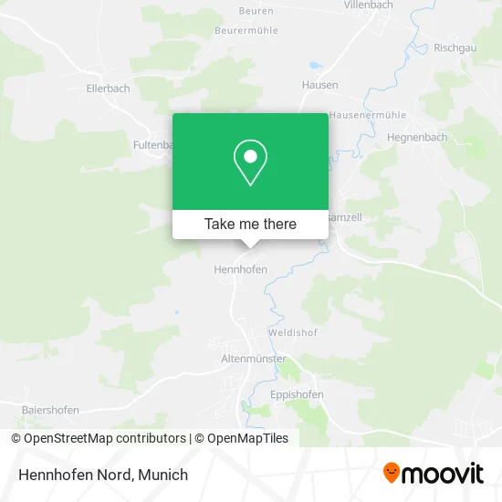 Карта Hennhofen Nord