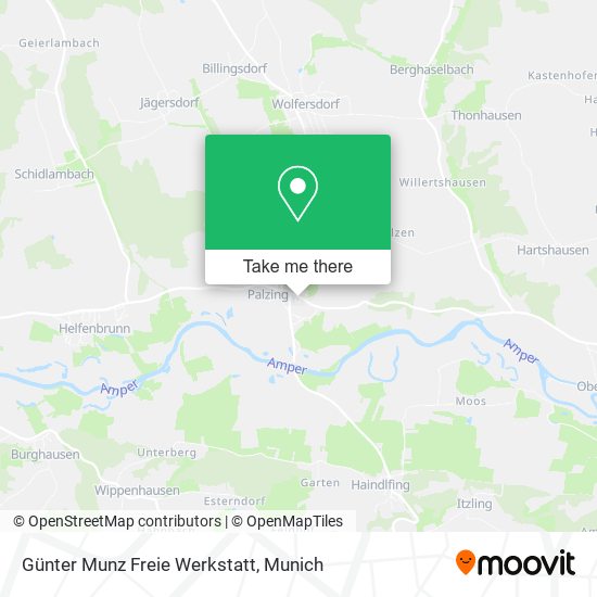 Günter Munz Freie Werkstatt map