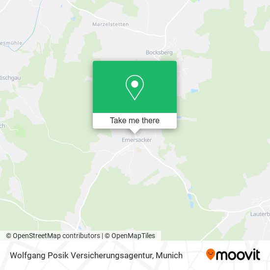 Wolfgang Posik Versicherungsagentur map