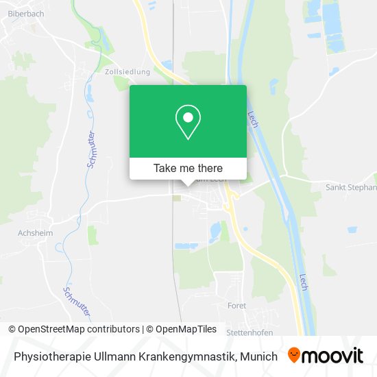 Physiotherapie Ullmann Krankengymnastik map