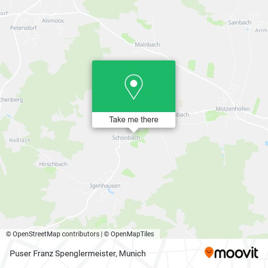 Puser Franz Spenglermeister map