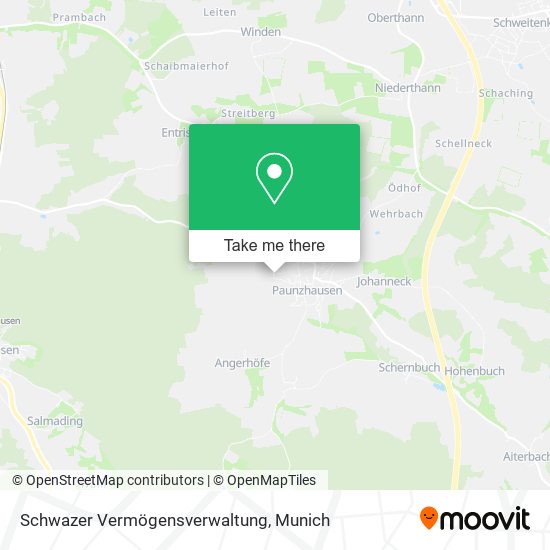 Schwazer Vermögensverwaltung map