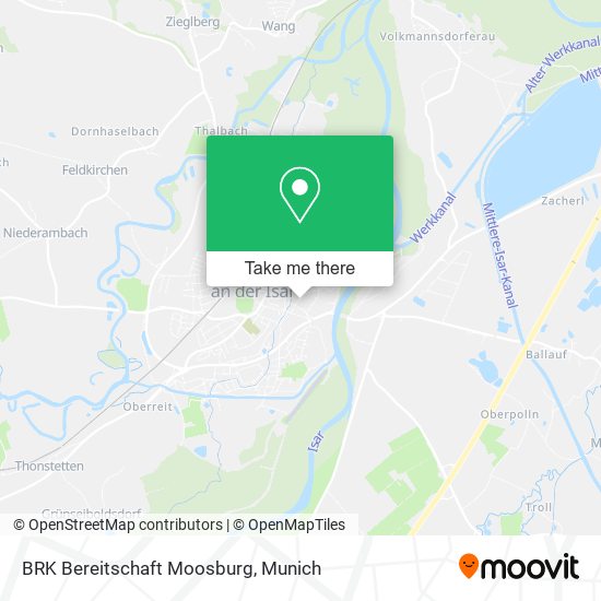 BRK Bereitschaft Moosburg map
