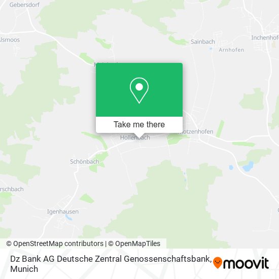 Dz Bank AG Deutsche Zentral Genossenschaftsbank map