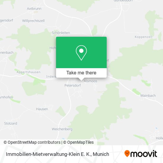 Immobilien-Mietverwaltung-Klein E. K. map