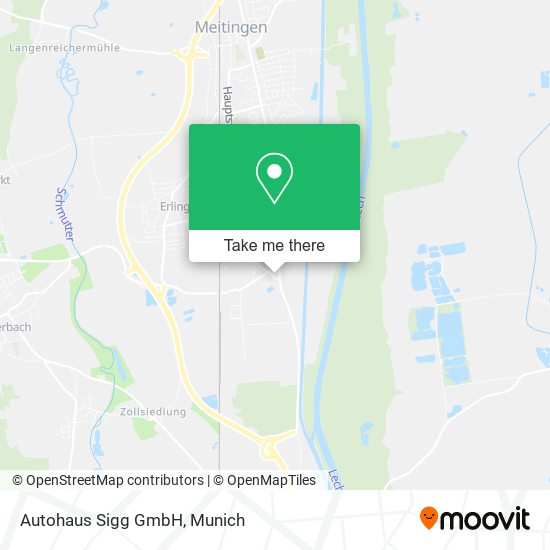 Autohaus Sigg GmbH map