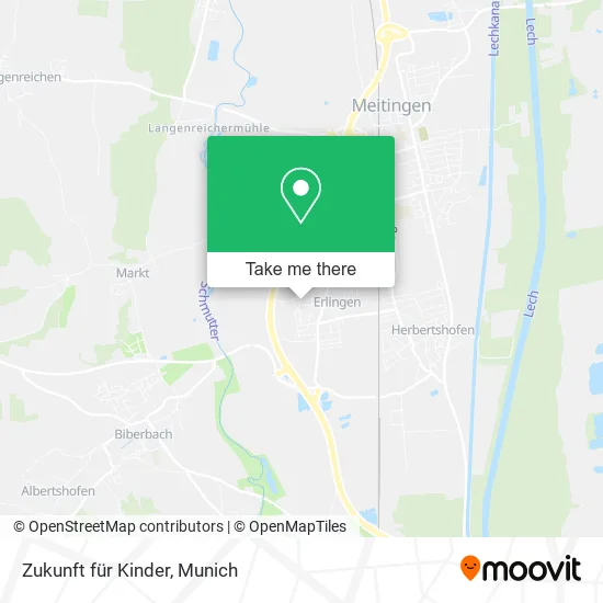 Карта Zukunft für Kinder